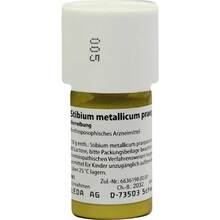 Abbildung: STIBIUM METALLICUM PRAEPARATUM D 10 Trituration 20 g, Trituration PZN 02596847 