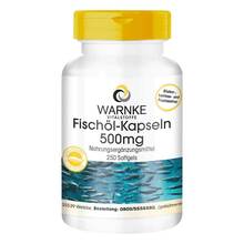 Abbildung: Fischöl Kapseln 500 mg 250 St, Kapseln PZN 02604363 