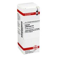Abbildung: CALCIUM SULFURICUM D 6 Dilution 20 ml, Dilution PZN 02609461 