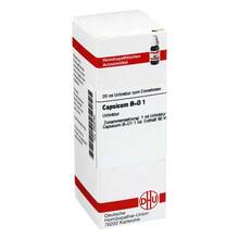Abbildung: CAPSICUM Urtinktur D 1 20 ml, Dilution PZN 02609780 