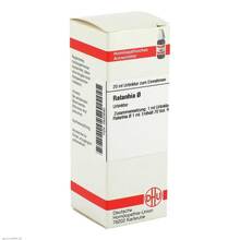 Abbildung: RATANHIA Urtinktur D 1 20 ml, Dilution PZN 02620592 