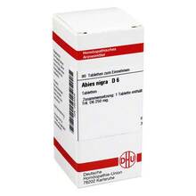 Abbildung: ABIES NIGRA D 6 Tabletten 80 St, Tabletten PZN 02624006 
