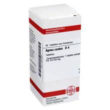 Abbildung: AGNUS CASTUS D 4 Tabletten 80 St, Tabletten PZN 02624590 