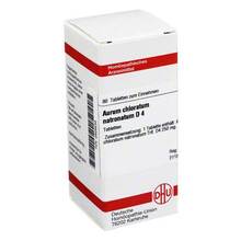 Abbildung: AURUM CHLORATUM NATRONATUM D 4 Tabletten 80 St, Tabletten PZN 02626235 
