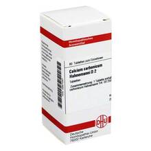 Abbildung: Calcium carbonicum Hahnemanni D 2 Tabletten 80 St, Tabletten PZN 02627097 