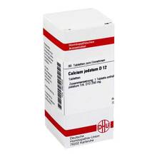 Abbildung: CALCIUM JODATUM D 12 Tabletten 80 St, Tabletten PZN 02627200 