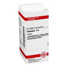 Abbildung: CALENDULA D 6 Tabletten 80 St, Tabletten PZN 02627335 