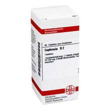 Abbildung: EUPHRASIA D 2 Tabletten 80 St, Tabletten PZN 02630107 
