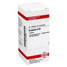Abbildung: GRAPHITES D 30 Tabletten 80 St, Tabletten PZN 02630900 