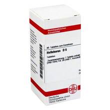 Abbildung: HELLEBORUS D 6 Tabletten 80 St, Tabletten PZN 02631302 