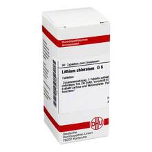 Abbildung: LITHIUM CHLORATUM D 6 Tabletten 80 St, Tabletten PZN 02633086 