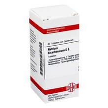 Abbildung: NATRIUM BICARBONICUM D 6 Tabletten 80 St, Tabletten PZN 02634134 