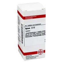 Abbildung: OPIUM D 12 Tabletten 80 St, Tabletten PZN 02634513 