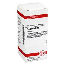 Abbildung: TARANTULA D 12 Tabletten 80 St, Tabletten PZN 02636676 