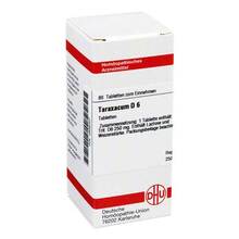 Abbildung: TARAXACUM D 6 Tabletten 80 St, Tabletten PZN 02636707 