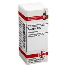 Abbildung: SPONGIA D 12 Globuli 10 g, Globuli PZN 02638675 