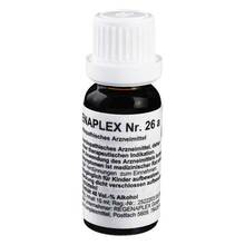 Abbildung: Regenaplex Nr.26 a Tropfen zum Einnehmen 15 ml, Tropfen zum Einnehmen PZN 02642234 