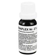 Abbildung: Regenaplex Nr.27 a Tropfen zum Einnehmen 15 ml, Tropfen zum Einnehmen PZN 02642263 