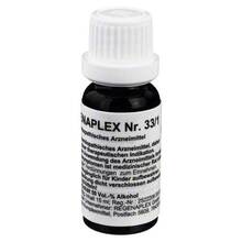 Abbildung: Regenaplex Nr.33 / 1 Tropfen zum Einnehmen 15 ml, Tropfen zum Einnehmen PZN 02642381 