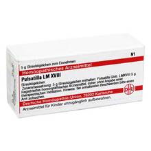 Abbildung: PULSATILLA LM XVIII Globuli 5 g, Globuli PZN 02659944 