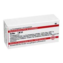 Abbildung: SULFUR LM VI Globuli 5 g, Globuli PZN 02660114 