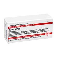 Abbildung: THUJA LM XVIII Globuli 5 g, Globuli PZN 02660195 