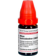 Abbildung: Rhus Toxicodendronicodendron LM Xxiv Dilution 10 ml, Dilution PZN 02675653 