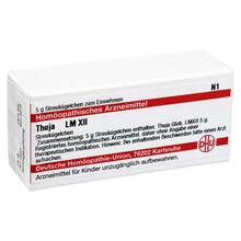 Abbildung: THUJA LM XII Globuli 5 g, Globuli PZN 02679088 