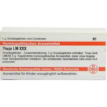 Abbildung: THUJA LM XXX Globuli 5 g, Globuli PZN 02679102 