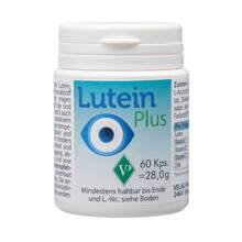 Abbildung: LUTEIN 6 mg plus Kapseln 60 St, Kapseln PZN 02680252 