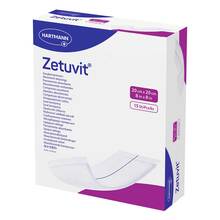 Abbildung: Zetuvit Saugkompressen steril 20x20 cm 15 St, Kompressen PZN 02724363 