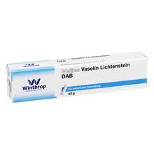 Abbildung: Vaseline Weiss Dab 10 40 g, Salbe PZN 02726847 