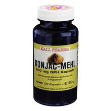 Abbildung: Konjacmehl 600 mg Kapseln 100 St, Kapseln PZN 02726876 