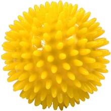 Abbildung: MASSAGEBALL Igelball 8 cm gelb 1 St PZN 02738537 