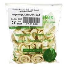 Abbildung: Fingerling Latex OP Größe 4 100 St PZN 02741120 
