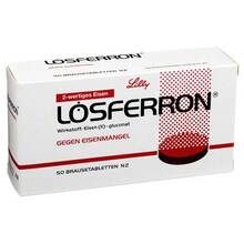 Abbildung: Lösferron Brausetabletten 50 St, Brausetabletten PZN 02750001 