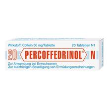 Abbildung: Percoffedrinol N 50 mg Tabletten 20 St, Tabletten PZN 02756794 