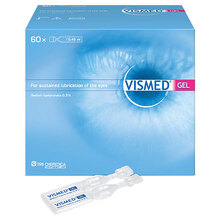 Abbildung: Vismed Gel Einmaldosen 60X0.45 ml, Einzeldosispipetten PZN 02759143 