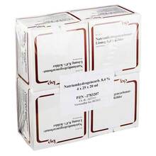 Abbildung: Natriumhydrogencarbonat-Lösung 8,4% Köhler 100X20 ml, Infusionslösung PZN 02783207 