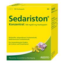 Abbildung: Sedariston Konzentrat Hartkapseln 100 St, Hartkapseln PZN 02787783 