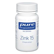 Abbildung: Pure Encapsulations Zink 15 Zinkpicolinat Kapseln 60 St, Kapseln PZN 02788239 