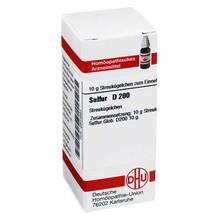 Abbildung: SULFUR D 200 Globuli 10 g, Globuli PZN 02803683 