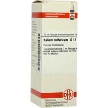 Abbildung: KALIUM SULFURICUM D 12 Dilution 20 ml, Dilution PZN 02806581 