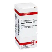 Abbildung: AURUM CHLORATUM D 6 Tabletten 80 St, Tabletten PZN 02807818 