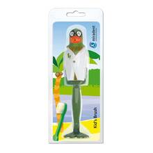 Abbildung: Miradent Kinderzahnbürste Kid's Brush Papagei 1 St, Zahnbürste PZN 02810074 