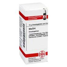 Abbildung: IRIS D 4 Globuli 10 g, Globuli PZN 02813121 