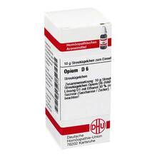 Abbildung: OPIUM D 6 Globuli 10 g, Globuli PZN 02813718 