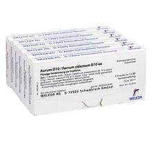 Abbildung: Aurum D 10 / Ferrum sidereum D 10 aa Ampullen 48X1 ml, Ampullen PZN 02818101 