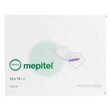 Abbildung: MEPITEL Silikon Netzverband 12x15 cm steril 5 St, Verband PZN 02818503 