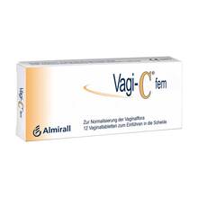 Abbildung: Vagi C Fem Vaginaltabletten 12 St, Vaginaltabletten PZN 02820167 